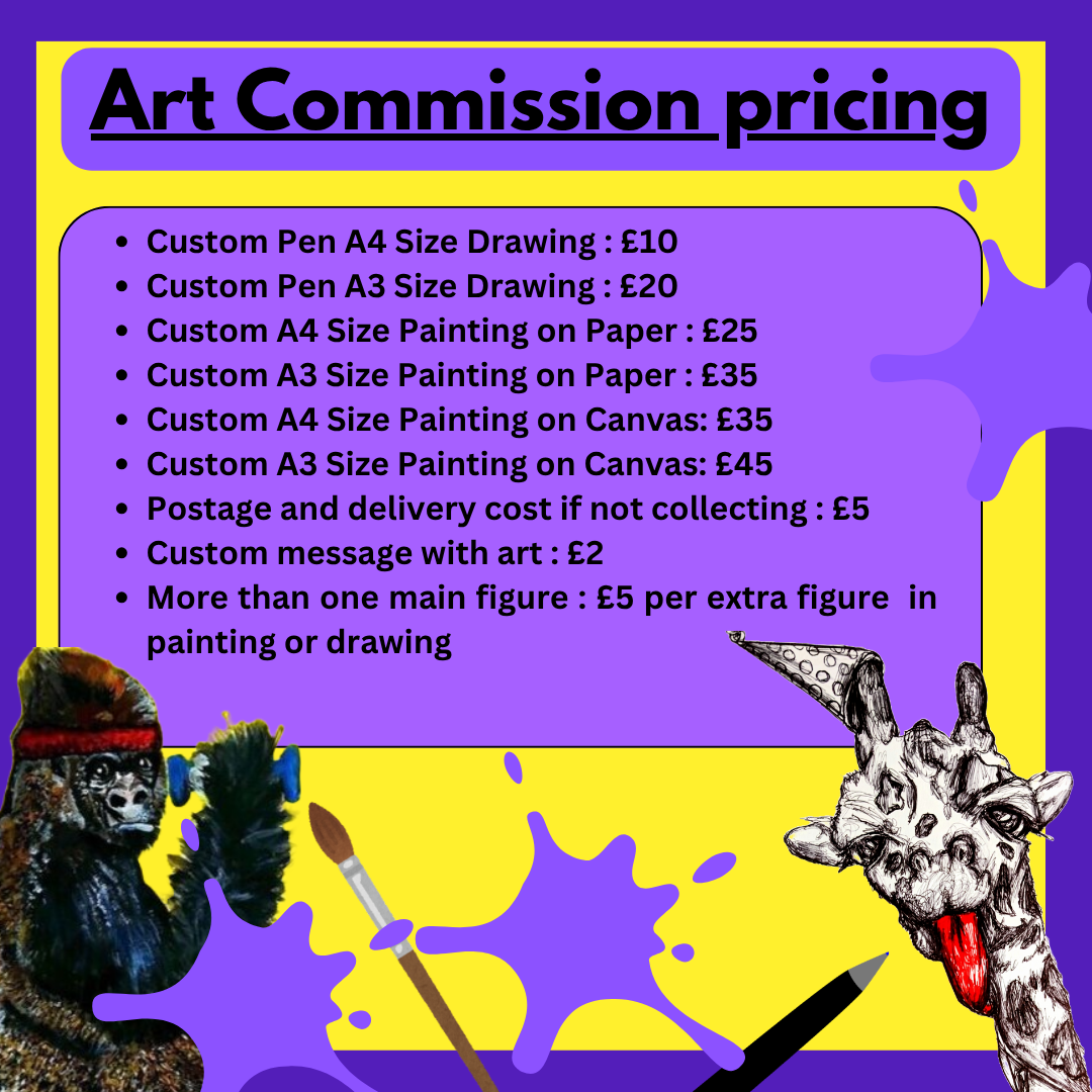 Unorthodox Zoo Artist Sophie Claire Lydon Is Open For Commissions